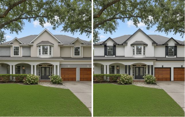 AI-generated painting rendering example